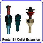 Router Bit Collet Extension